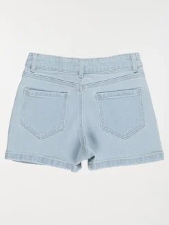 Short en jean bleach denim fille (3-12A)