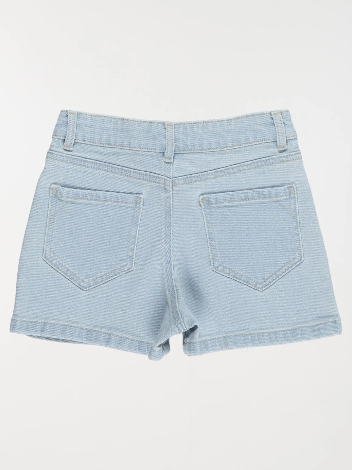 Short en jean bleach denim fille (3-12A)