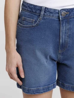 Short en jean stone femme