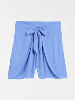Short fluide pans à nouer femme