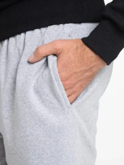 Short gris chiné homme