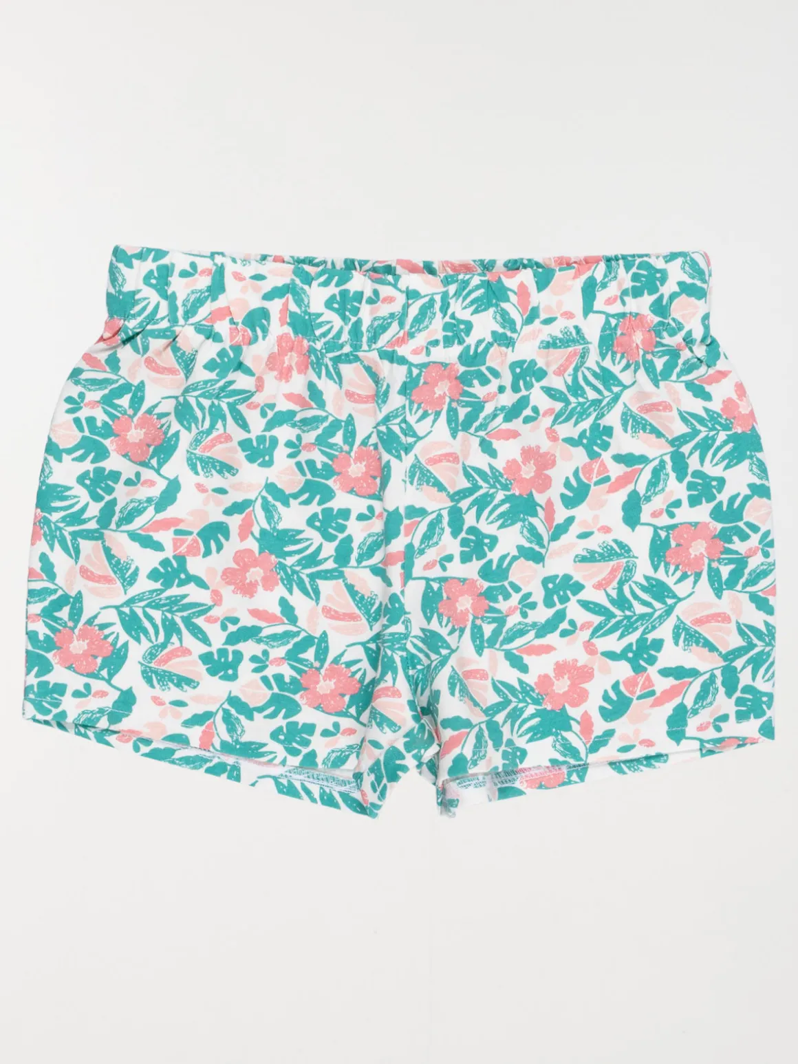Short imprimé fleuri fille (3-12A)