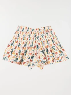 Short imprimé tropical fille (3-12A)