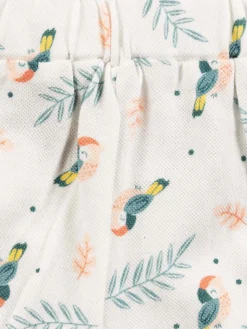 Short imprimé tropical fille (3-36M)