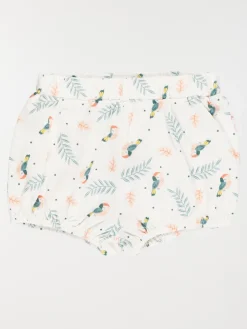 Short imprimé tropical fille (3-36M)