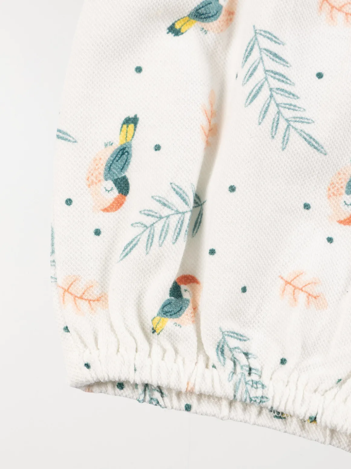 Short imprimé tropical fille (3-36M)