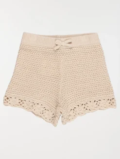 Short maille crochet fille (3-12A)