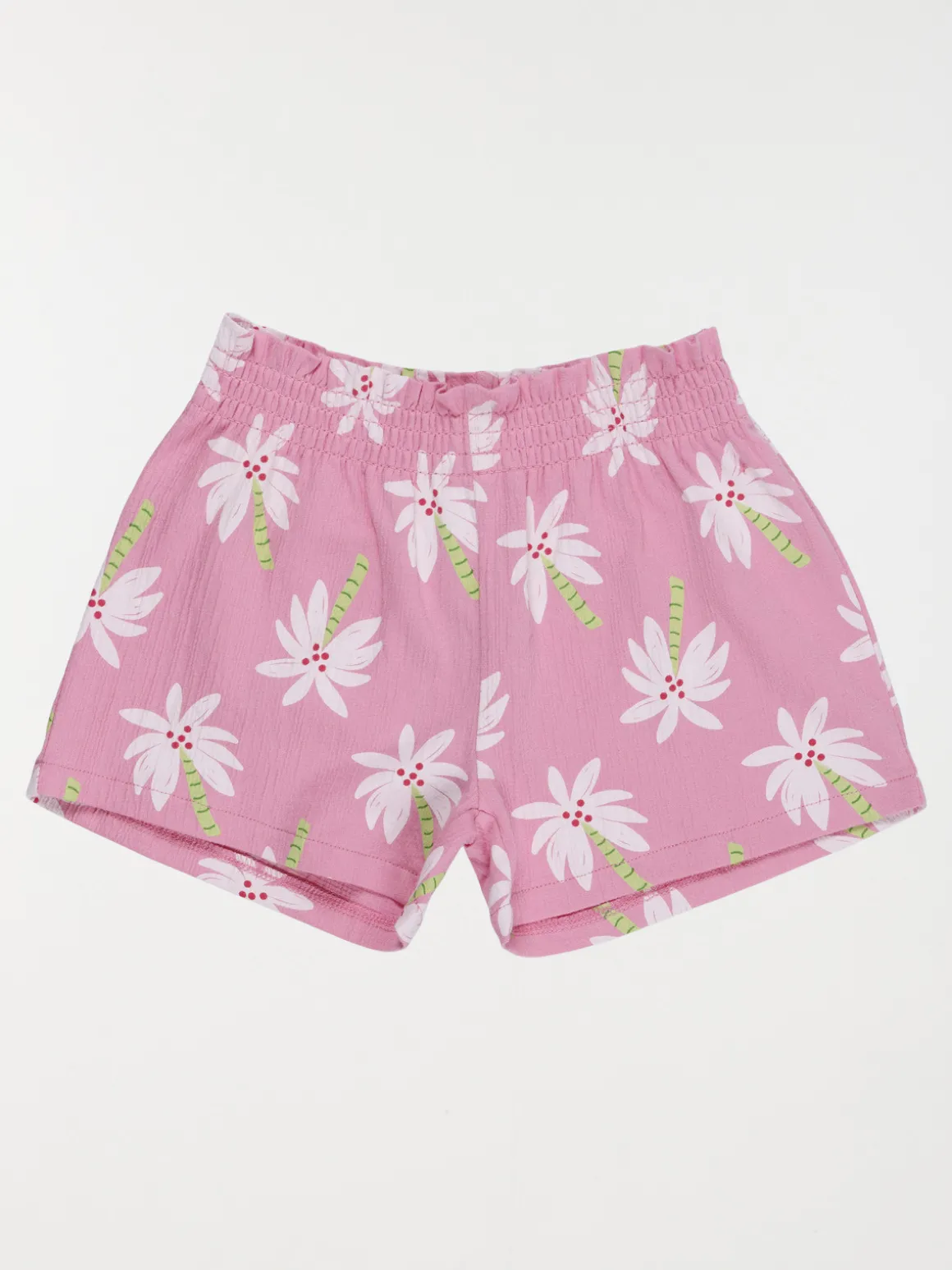 Short motif palmier fille (3-12A)