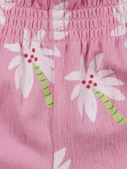 Short motif palmier fille (3-12A)