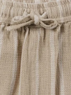 Short rayé coloris sable garçon (XXS-M)