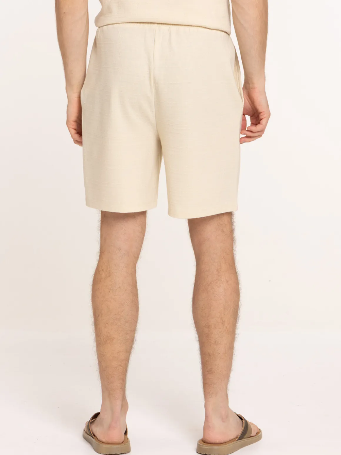Short taille élastiquée homme