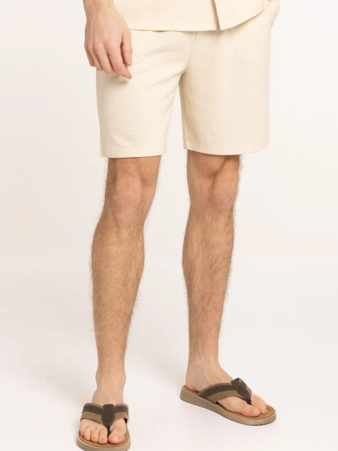 Short taille élastiquée homme