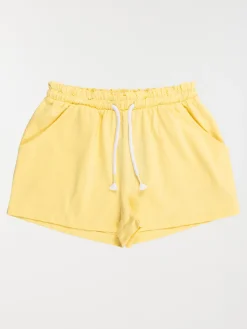 Short uni jaune clair fille (3-12A)