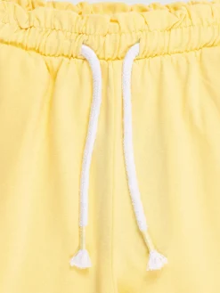 Short uni jaune clair fille (3-12A)