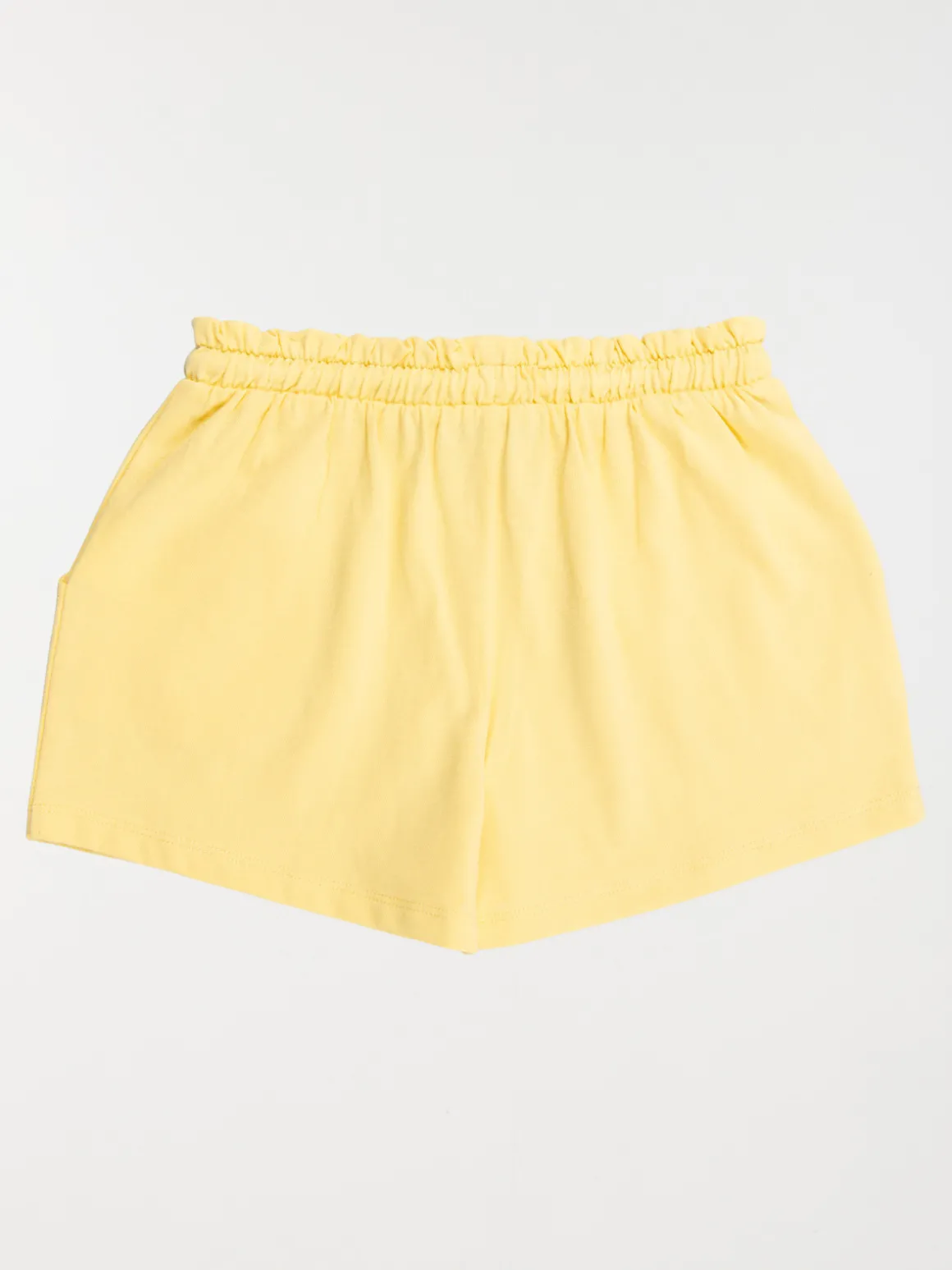 Short uni jaune clair fille (3-12A)