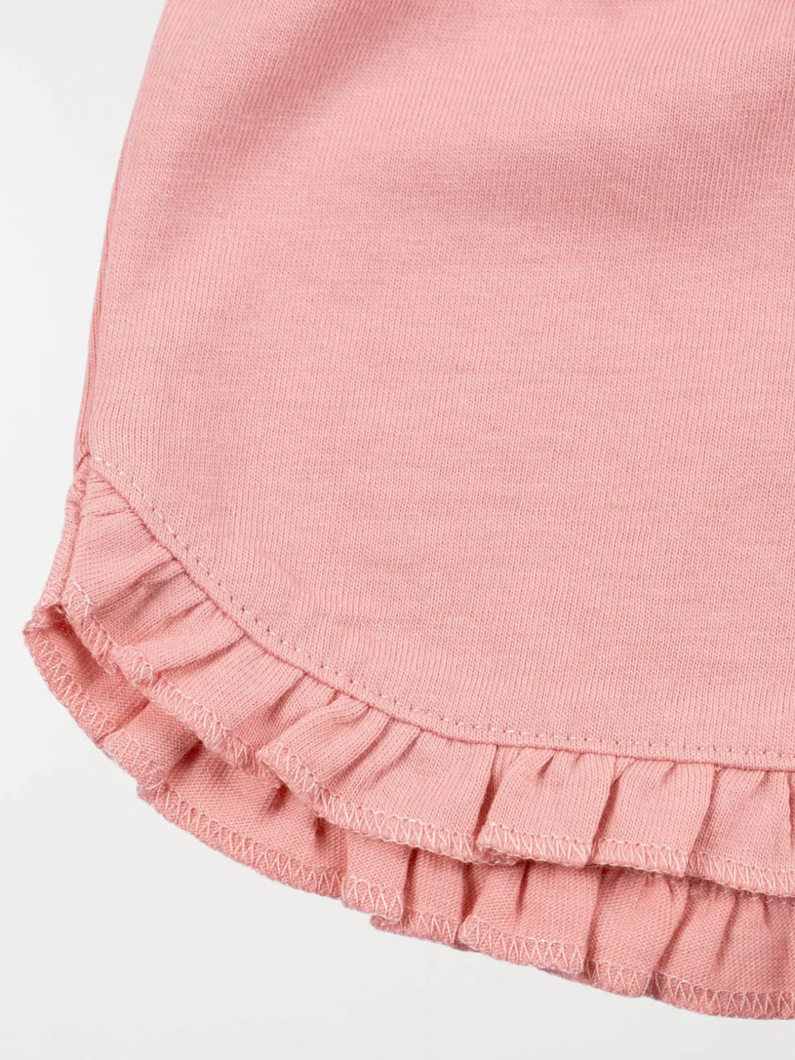 Short uni rose fille (3-36M)