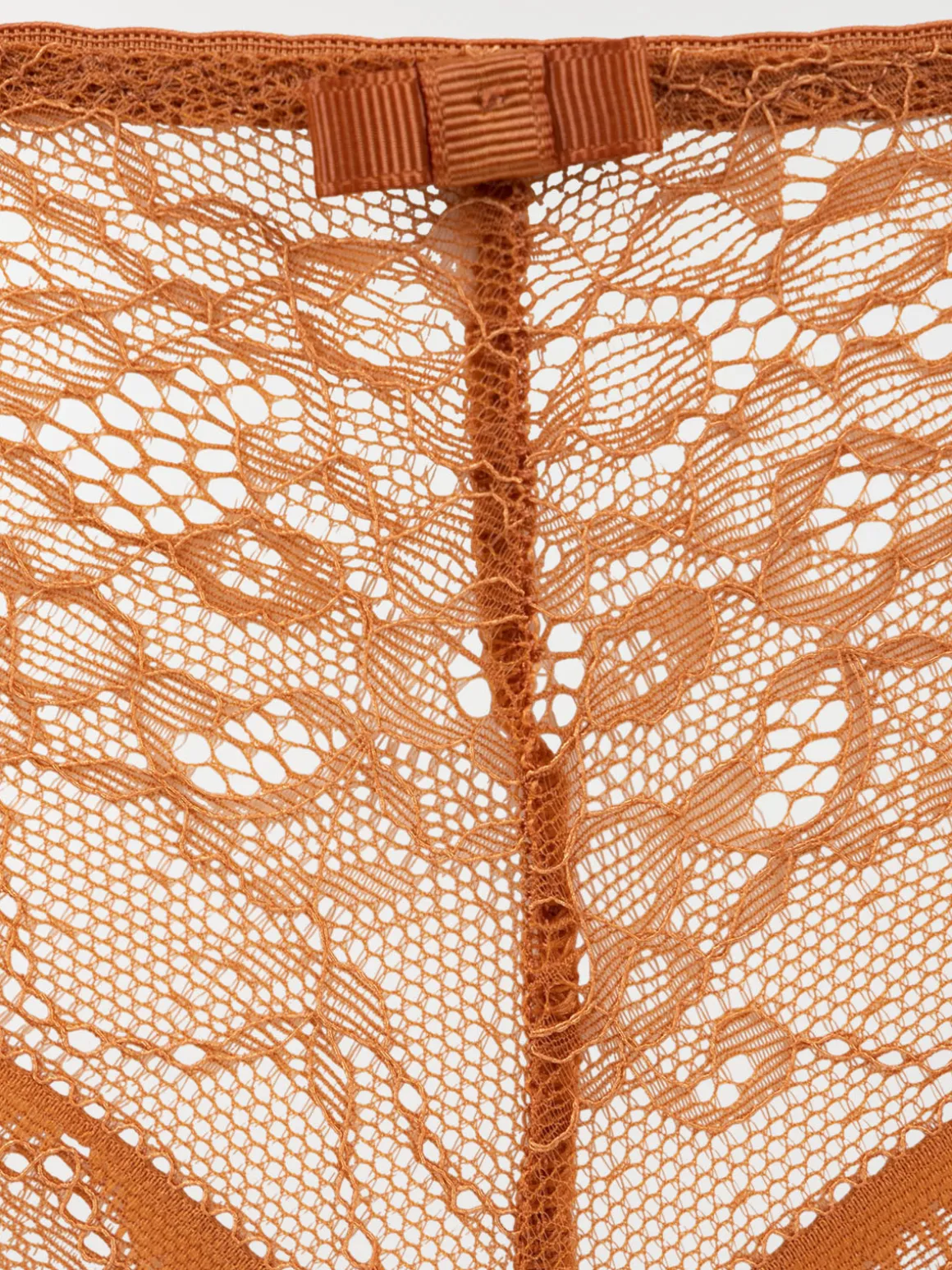 Shorty dentelle caramel femme (36-46)