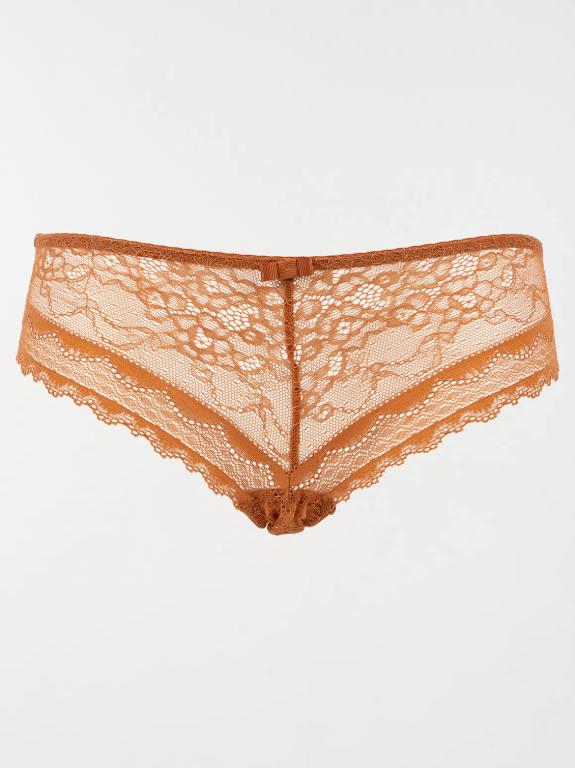 Shorty dentelle caramel femme (36-46)