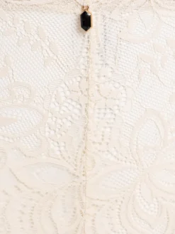Shorty dentelle crème femme (46-52)
