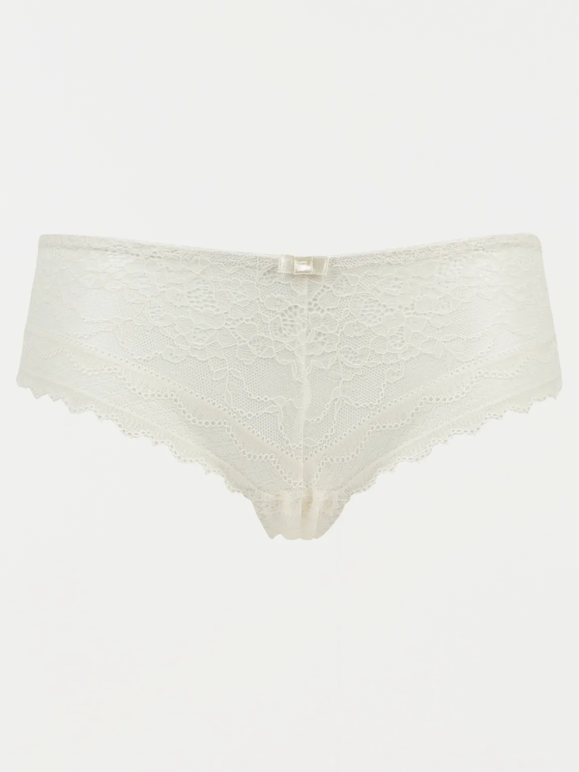 Shorty dentelle ivoire femme (36-46)