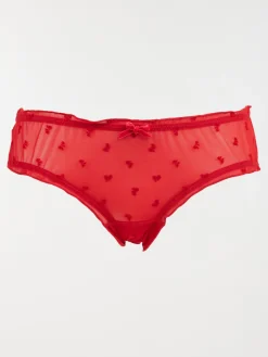 Shorty dentelle noeuds femme (S-XL)