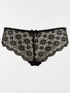 Shorty dentelle noire femme (S-XL)