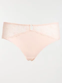 Shorty dentelle pêche femme (44-52)