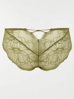 Shorty en dentelle chive femme (S-XL)