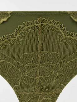 Shorty en dentelle chive femme (S-XL)