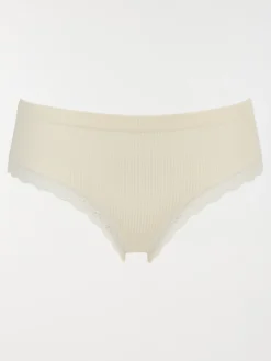 Shorty hipster ivoire femme (S-XL)