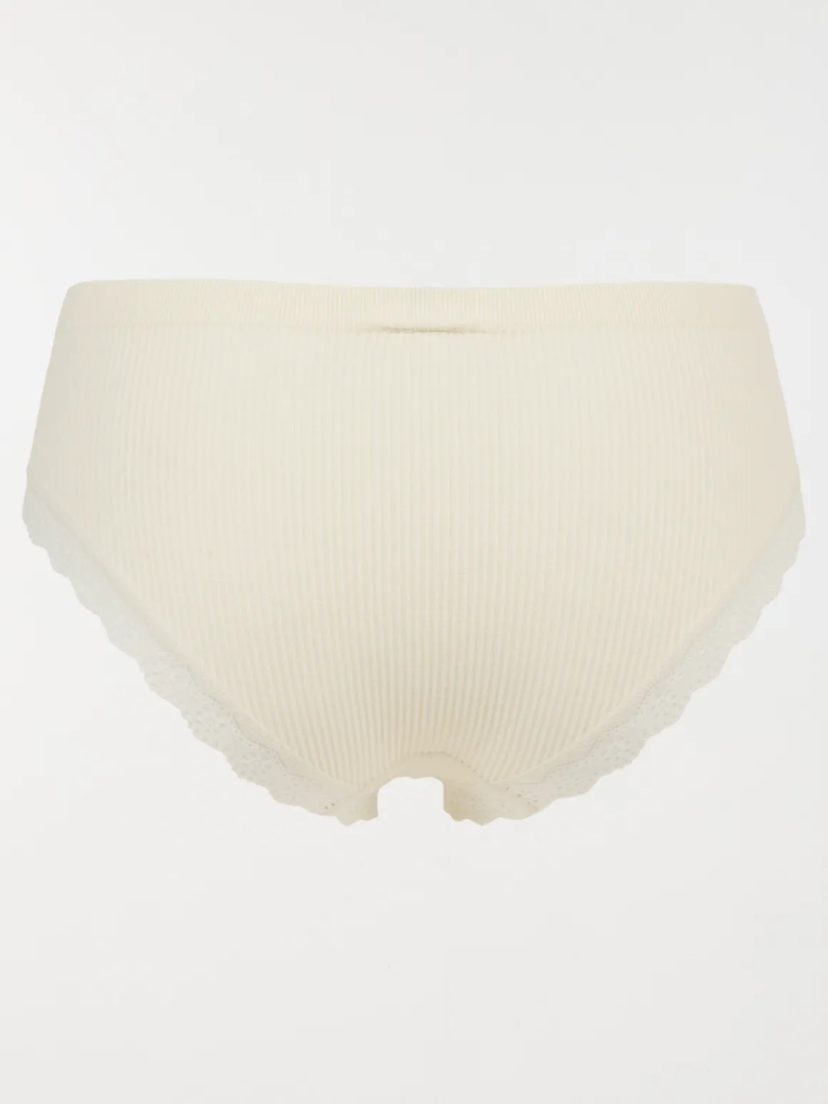 Shorty hipster ivoire femme (S-XL)