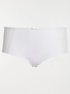 Shorty ivoire grande taille femme(46-56)