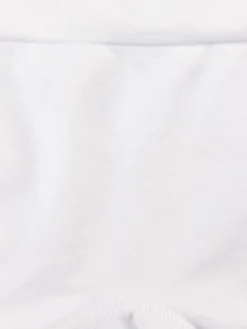 Shorty microfibre blanc femme