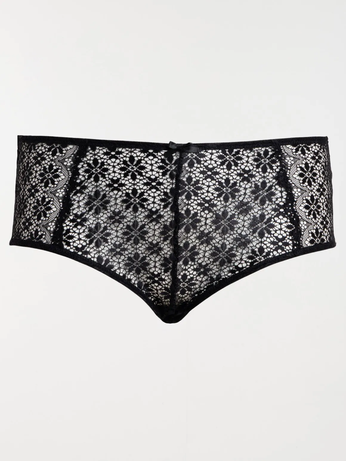 Shorty noir grande taille femme (46-56)