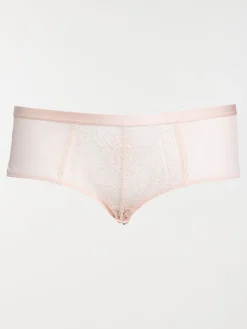 Shorty rose poudré femme (46-52)