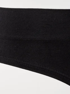 Slip midi seamless noir femme