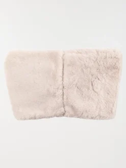 Snood doux gris clair fille
