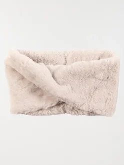 Snood doux gris clair fille