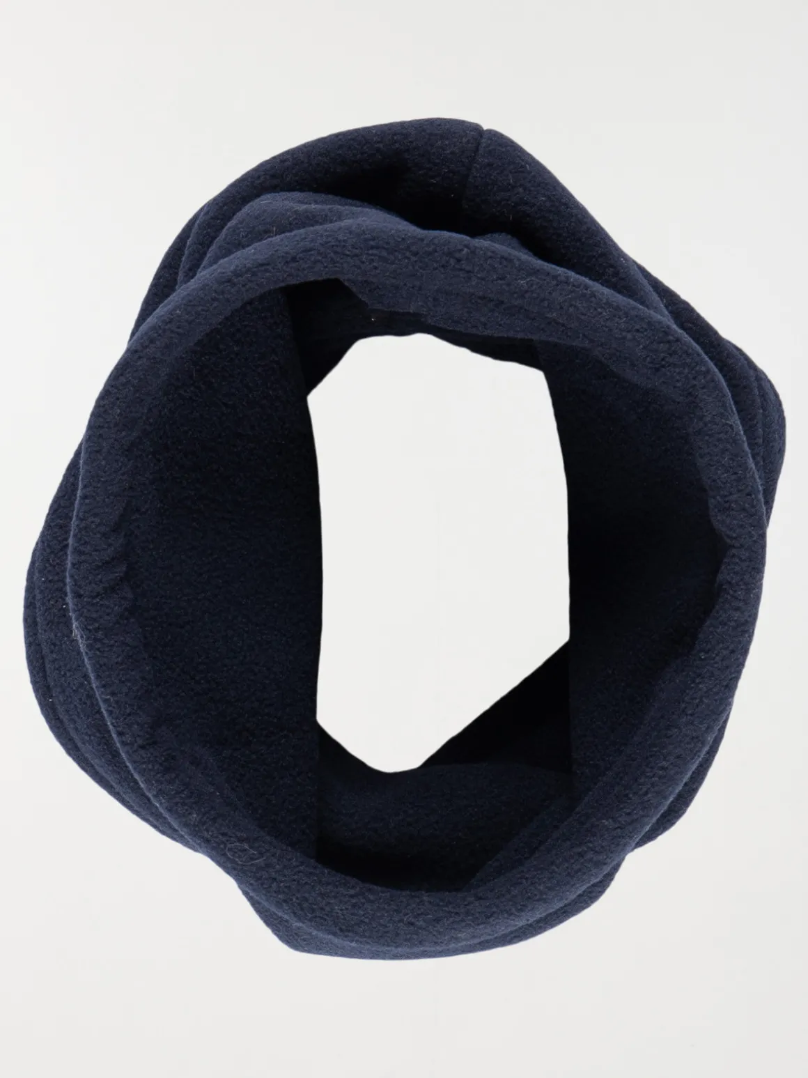 Snood polaire marine garçon