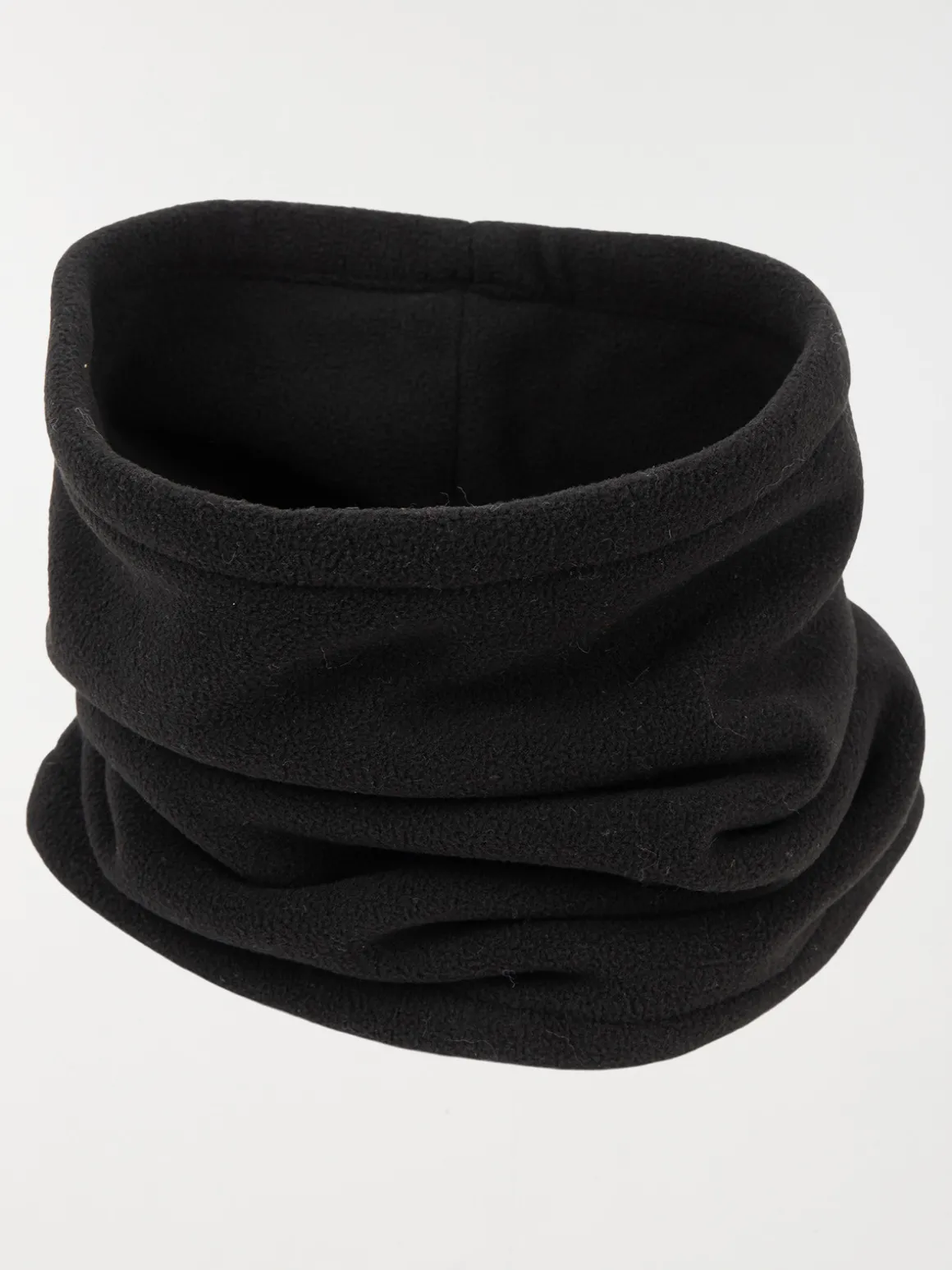 Snood polaire noir homme