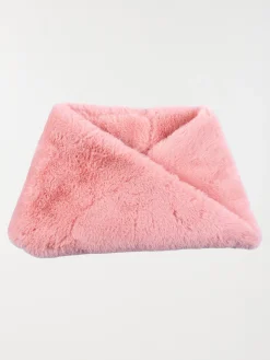 Snood tout doux rose fille