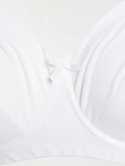 Soutien-gorge blanc femme (100D-110F)