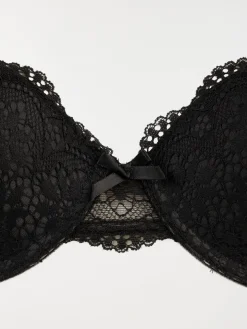 Soutien-gorge dentelle noir (85A-95E)