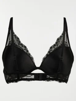Soutien-gorge en dentelle studs noir