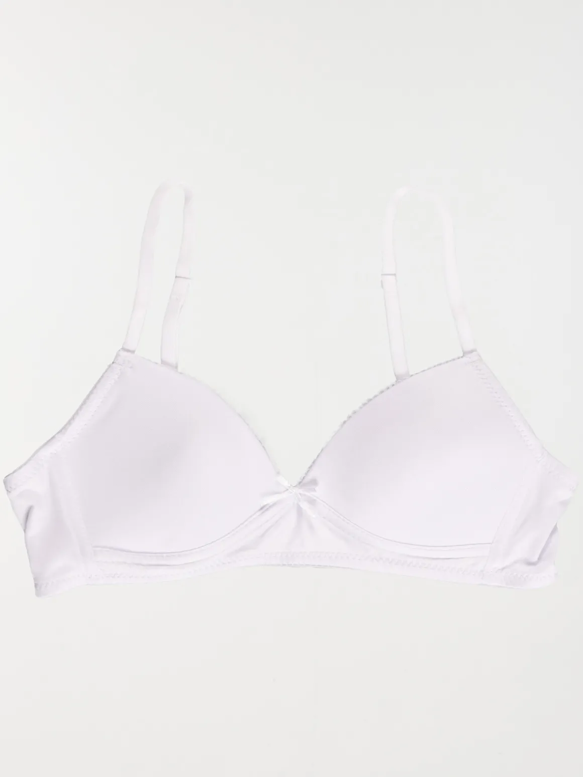 Soutien-gorge et slip fille blanc