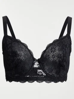 Soutien-gorge noir grande taille femme