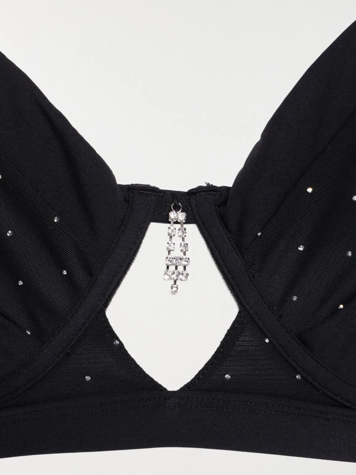 Soutien-gorge strass grande taille femme