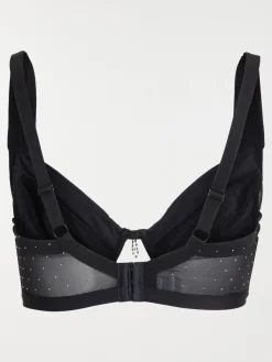 Soutien-gorge strass grande taille femme