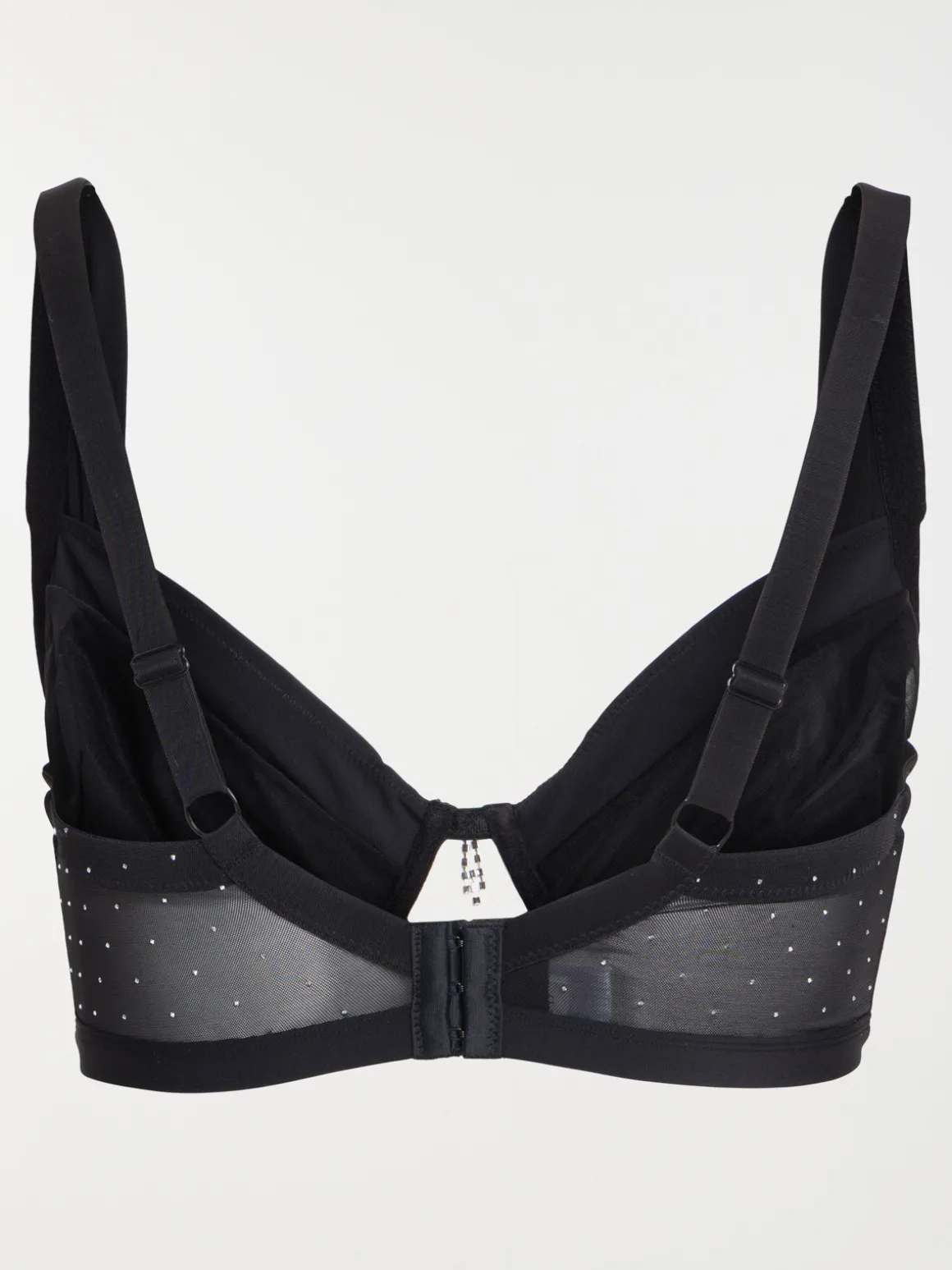 Soutien-gorge strass grande taille femme