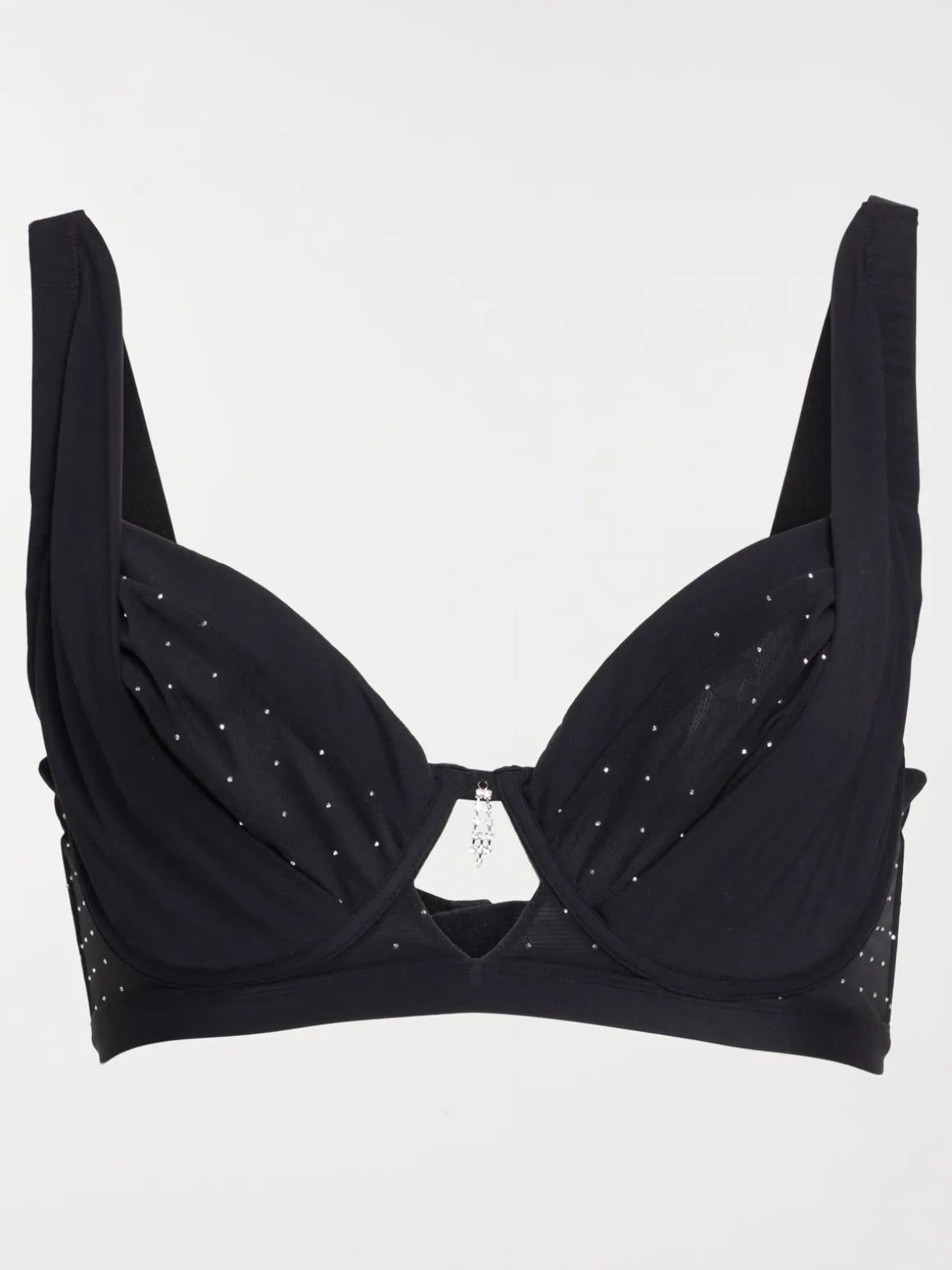 Soutien-gorge strass grande taille femme